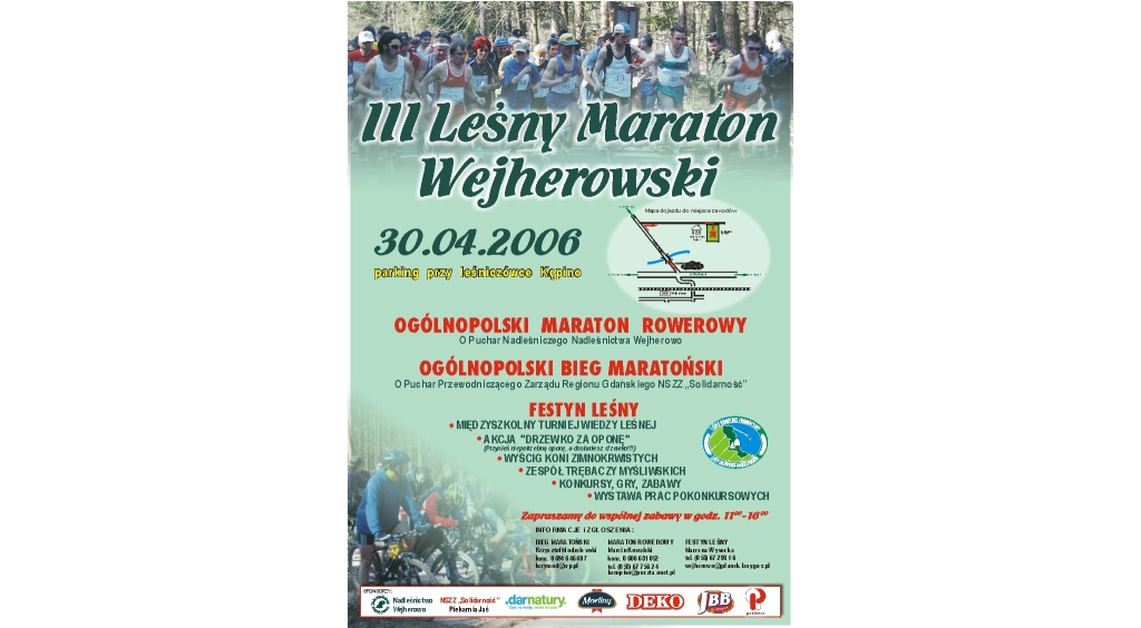 III&nbsp; Leśny Maraton Wejherowski 