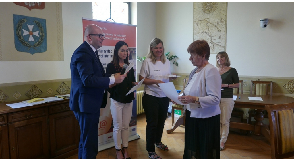 Ja w Internecie”. Certyfikaty dla uczestników szkoleń 