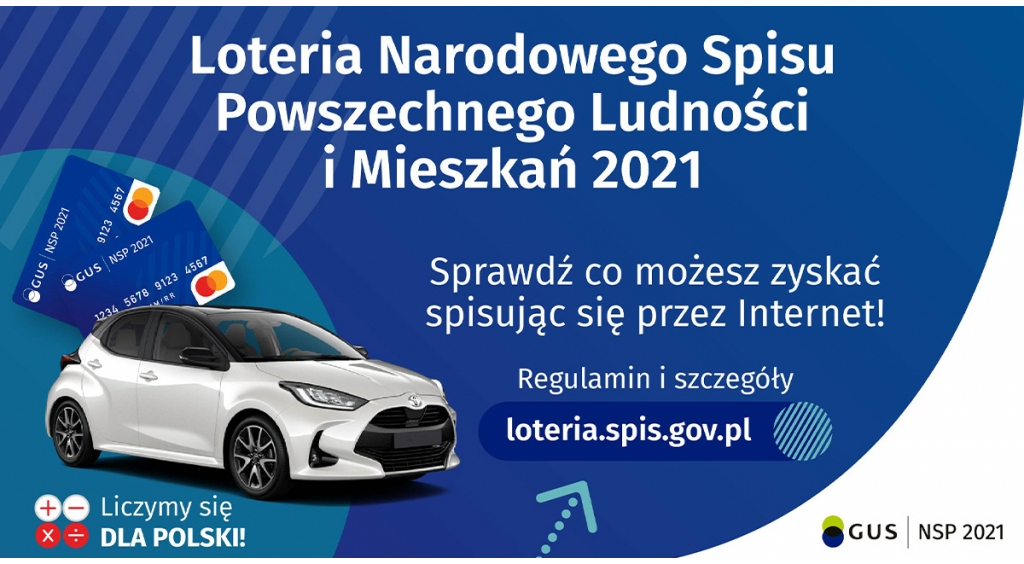  Spisałeś się przez Internet? Pobierz unikatowy kod i zgłoś swój udział w loterii!