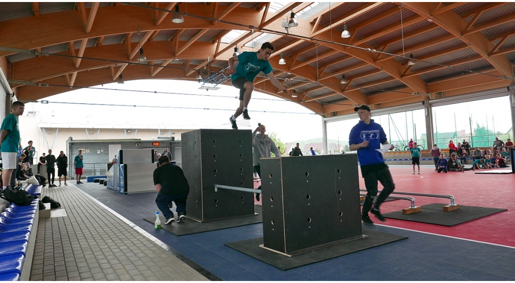 Liga Parkour na wejherowskim boisku