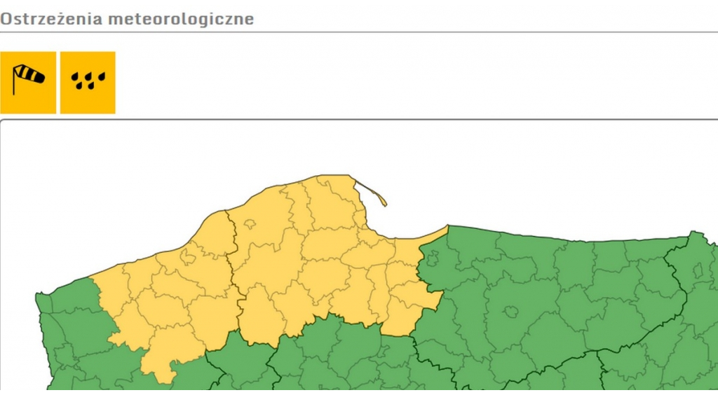 Intensywne opady deszczu