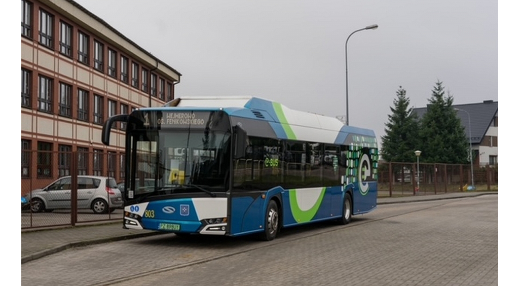 Elektryczny Solaris na testach w MZK Wejherowo 