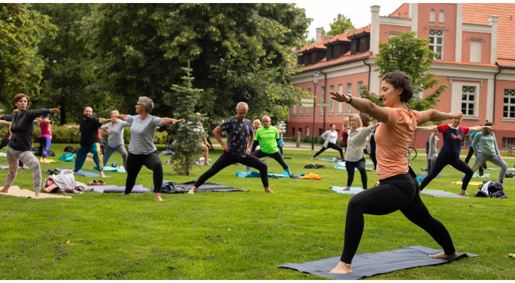 Joga w Parku