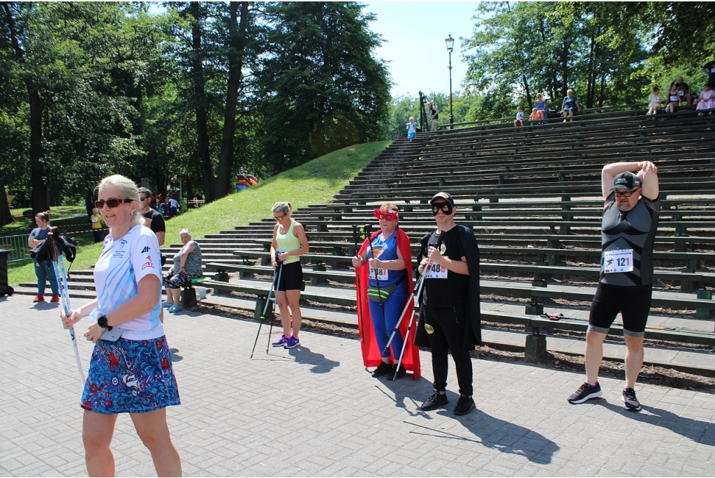 VII Bieg Superbohaterów w Parku Miejskimw Wejherowie