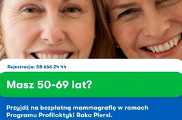 Bezpłatne badania mammograficzne w Wejherowie