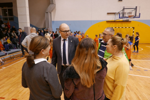 Noworoczny trening UKS Basket-Ósemka