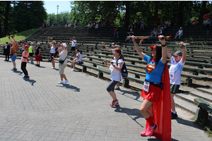 VII Bieg Superbohaterów w Parku Miejskimw Wejherowie