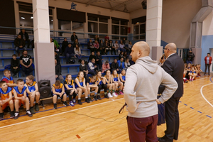 Noworoczny trening UKS Basket-Ósemka