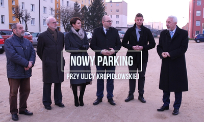 Nowy parking przy ulicy Kropidłowskiej