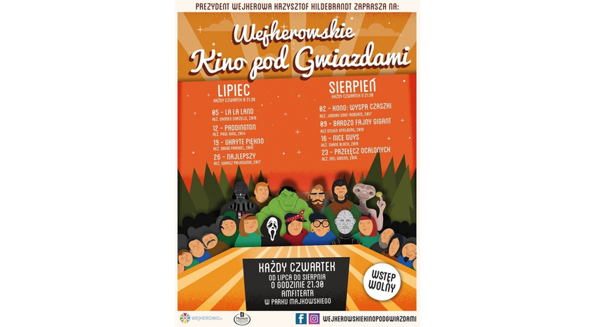 Wejherowski Kino pod Gwiazdami - Kong: Wyspa Czaszki