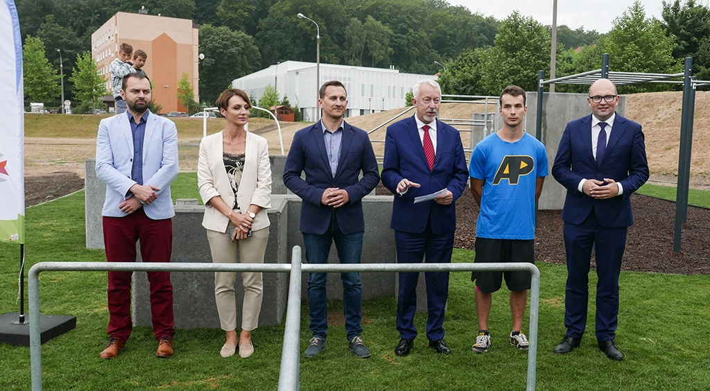 Plac Parkour na osiedlu Przyjaźni 