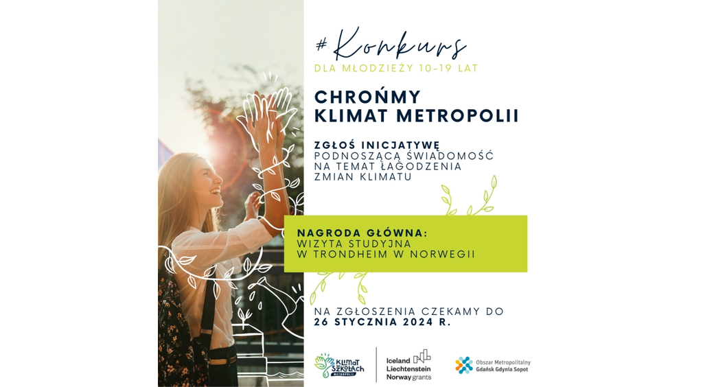 Konkurs “Chrońmy klimat metropolii