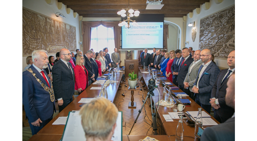 Pierwsza sesja IX kadencji Rady Miasta Wejherowa 