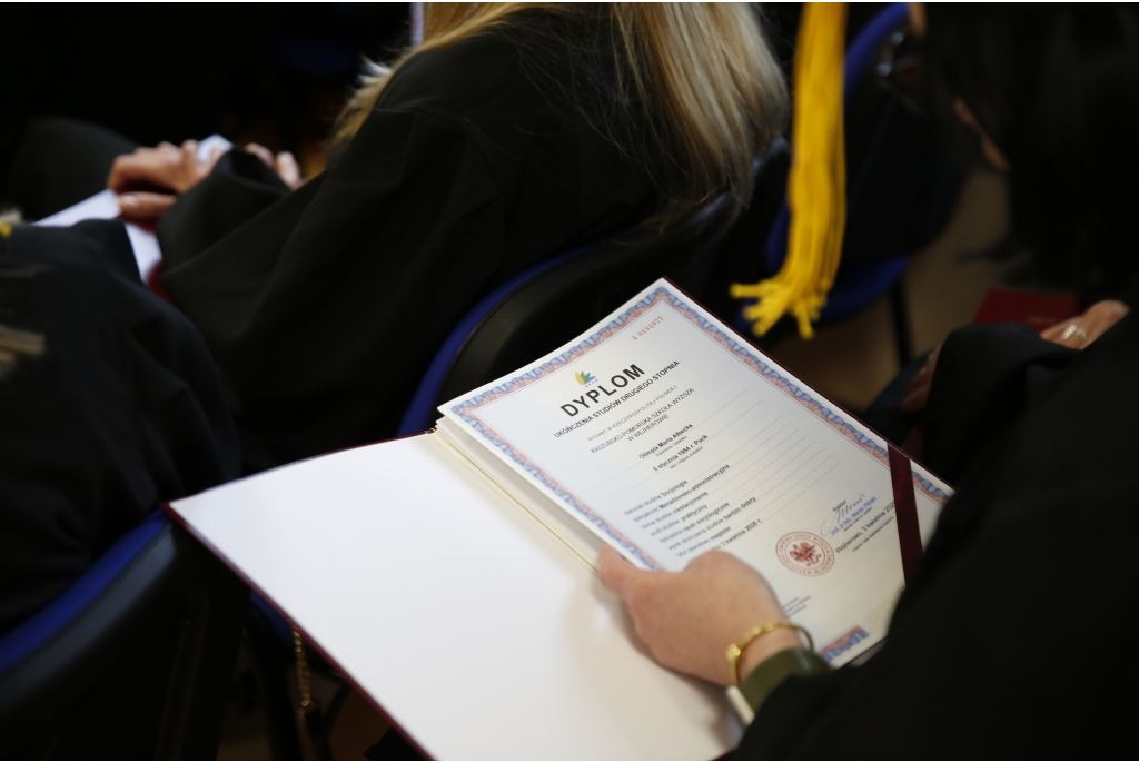 Uroczyste zakończenie studiów magisterskich na kierunku socjologia w KPSW