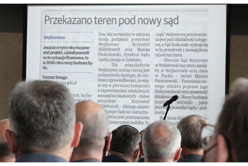 Uroczyste otwarcie Sądu Rejonowego