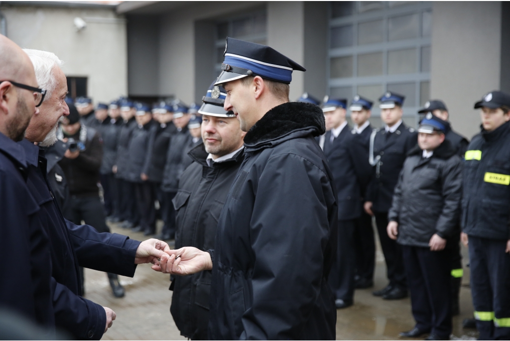 Przekazanie wozu OSP Wejherowo