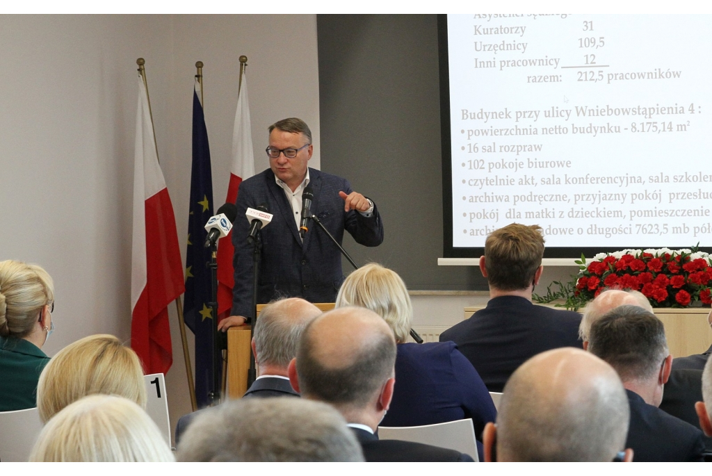 Uroczyste otwarcie Sądu Rejonowego