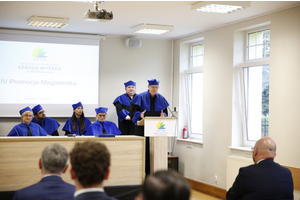 Uroczyste zakończenie studiów magisterskich na kierunku socjologia w KPSW