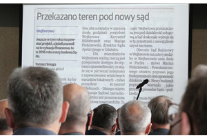 Uroczyste otwarcie Sądu Rejonowego