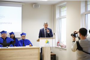 Uroczyste zakończenie studiów magisterskich na kierunku socjologia w KPSW