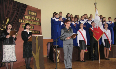 10. lecie Gimnazjum nr 1 im. Mikołaja Kopernika 16-11-2009