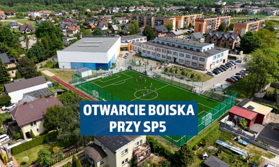 Otwarcie Boiska przy SP5