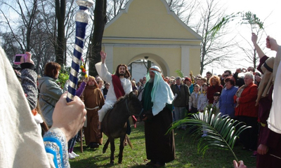 Inscenizacja Wjazdu Chrystusa do Jerozolimy - 17.04.2011