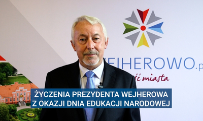 Życzenia Prezydenta Wejherowa z okazji Dnia Edukacji Narodowej (2020)