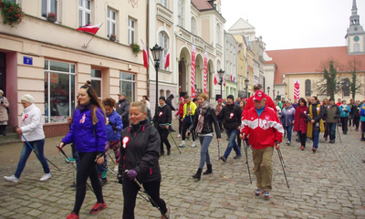 V Niepodległościowy Marsz Nordic-Walking w Wejherowie