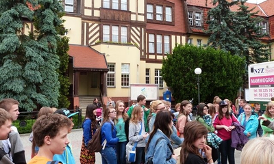 Wizyta uczniów Gimnazjum nr 1 w Chełmnie - 06.06.2013
