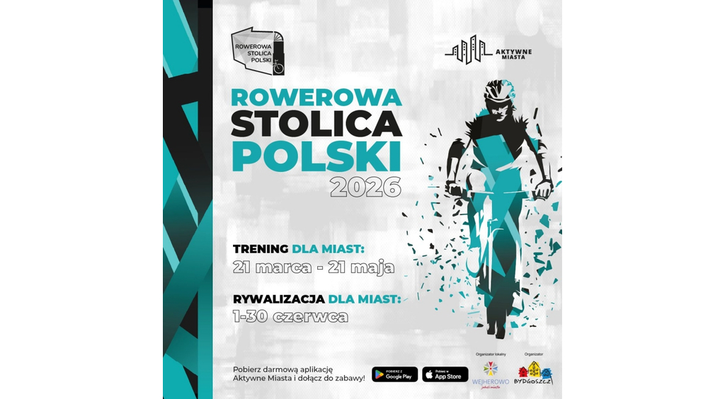 Ruszamy z treningiem do Rowerowej Stolicy Polski 2026! Dołącz i trenuj dla Wejherowa! 