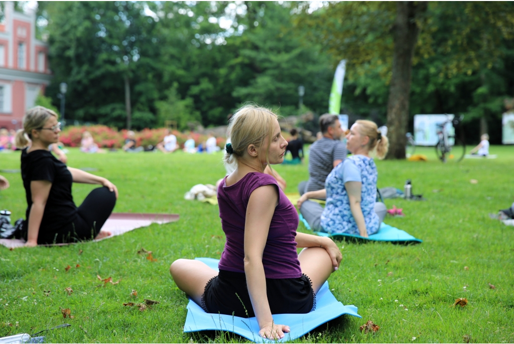 Joga w parku
