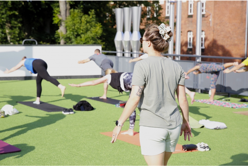Joga w Wodnych Ogrodach
