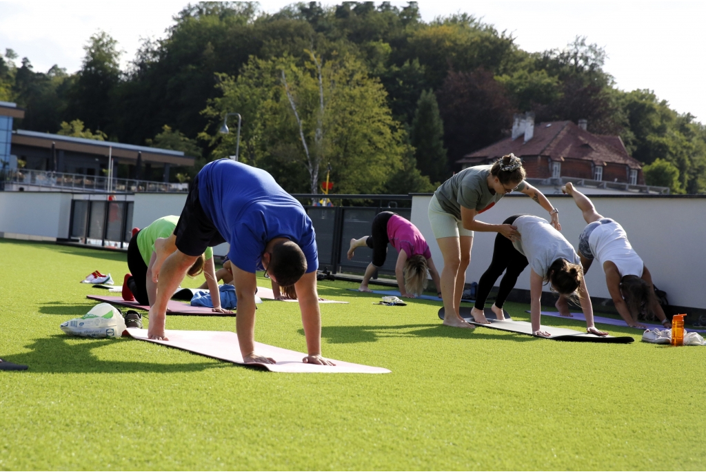 Joga w Wodnych Ogrodach