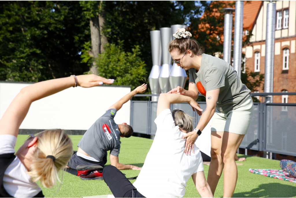 Joga w Wodnych Ogrodach