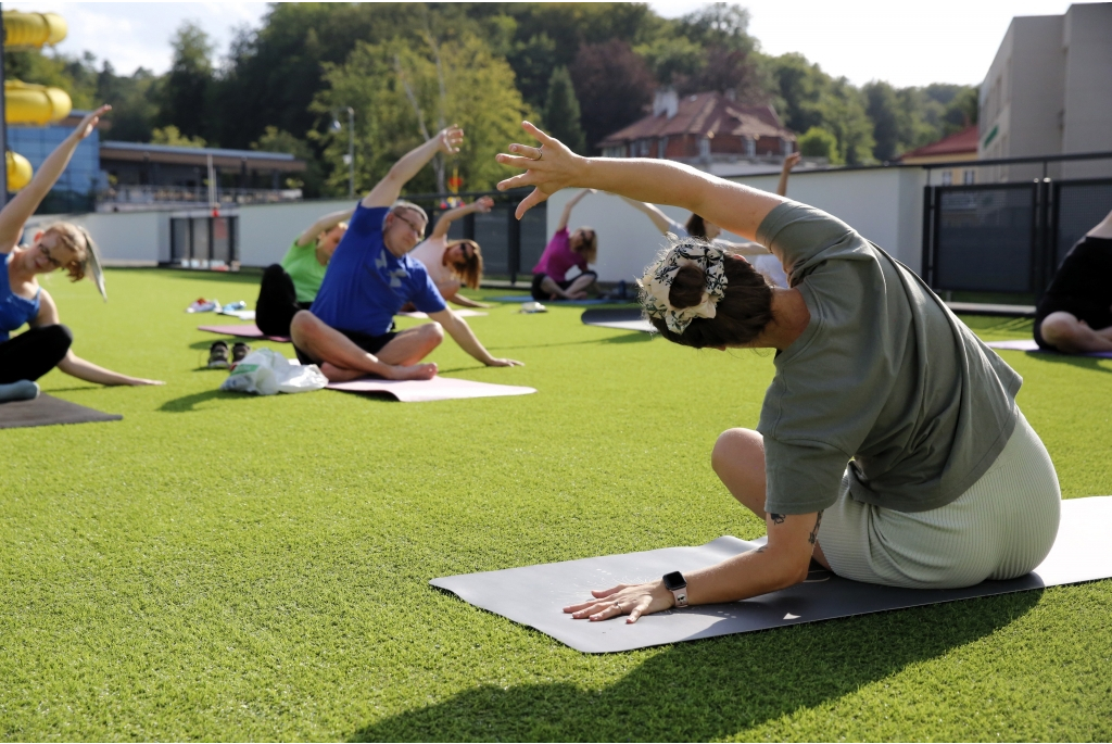 Joga w Wodnych Ogrodach