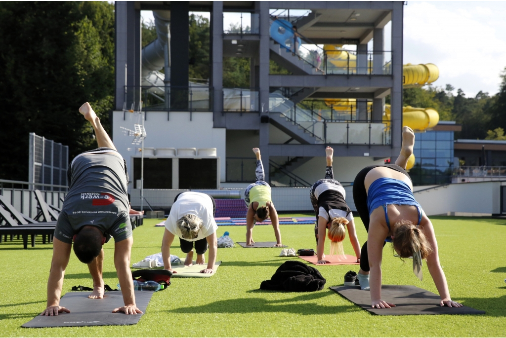 Joga w Wodnych Ogrodach