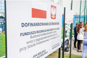 Otwarcie boiska SP nr 5