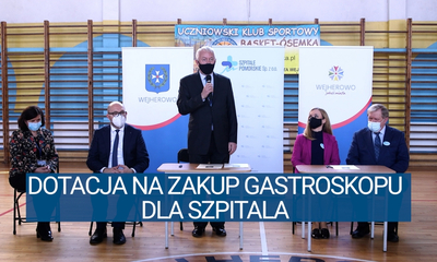 Dotacja na zakup gastroskopu dla szpitala