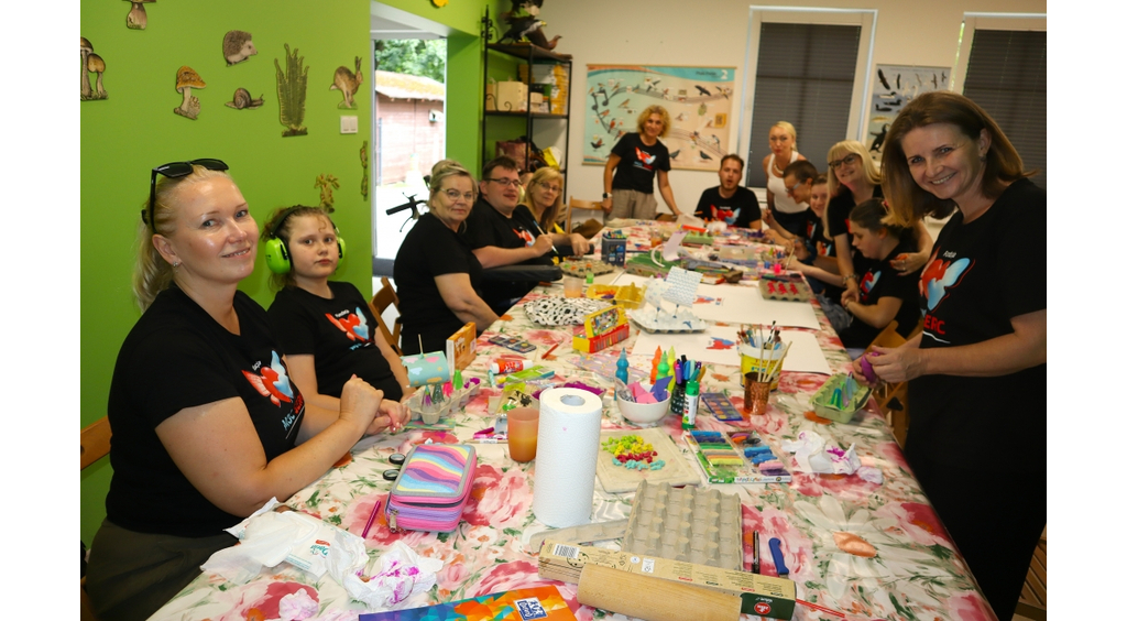 Warsztaty plastyczne fundacji Moc Serc