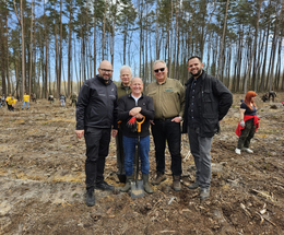 Sadzenie lasów z Nadleśnictwem Wejherowo