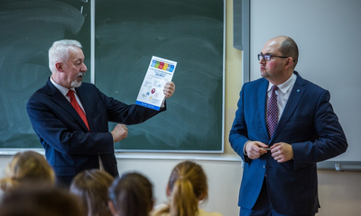 Prezydent Krzysztof Hildebrandt spotyka się z młodzieżą - 25-26.02.2015