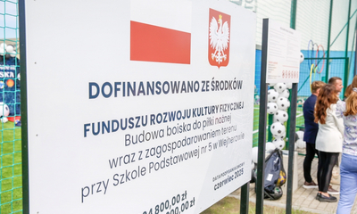 Otwarcie boiska SP nr 5