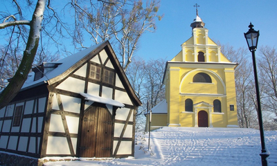 Kalwaria Wejherowska zimą