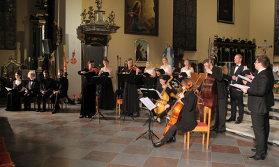 Jubileuszowy koncert Art&#039;n&#039;voices w kolegiacie