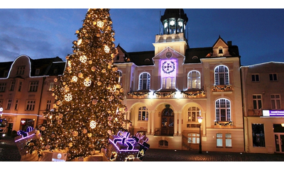 Iluminacje świetlne w Wejherowie-centrum