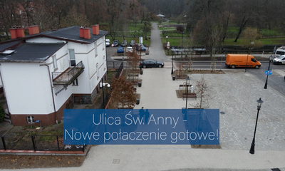 Ulica Św. Anny - nowe połączenie w Śródmieściu Wejherowa