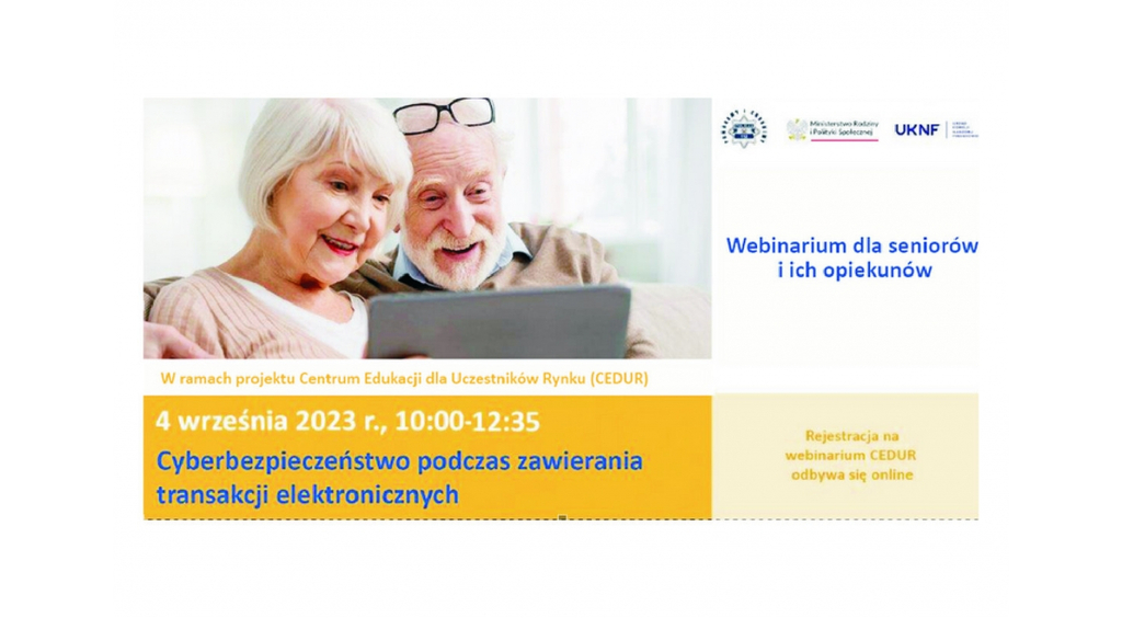 Szkolenie online dla seniorów