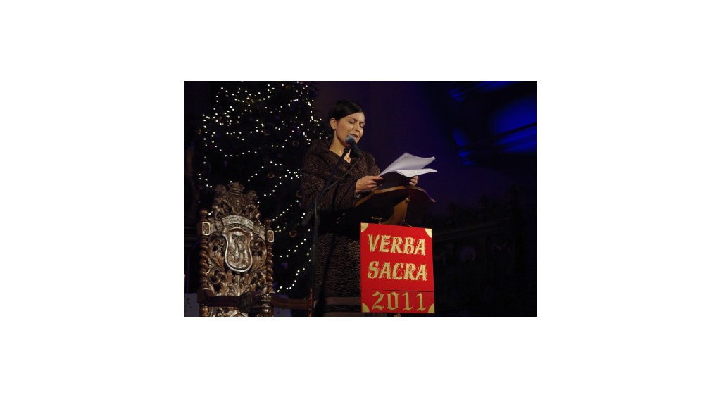 
Verba Sacra 2011: Danuta Stenka czytała księgę Psalmów
