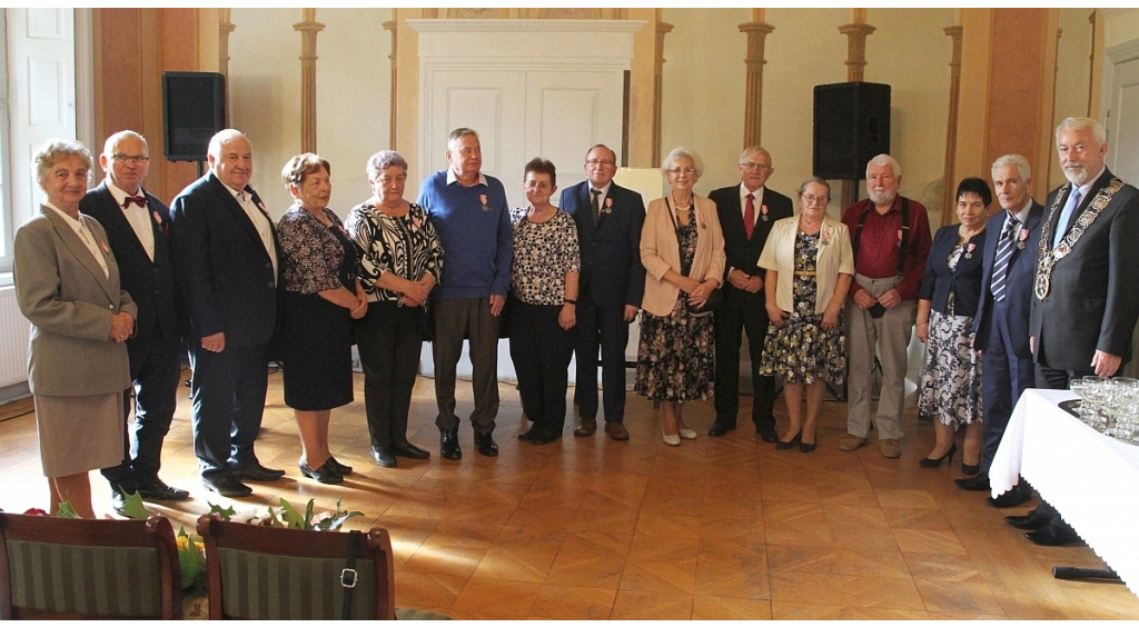 Medale dla Złotych Jubilatów